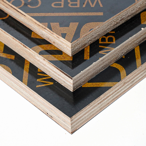 Giá Đen 12 Lần 18Mm Độ Dày Marine Phim Phải Đối Mặt Ván Ép Tấm Vật Liệu Bạch Dương Bảng - Product Image 1