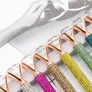 Wholesale High Quality Promotional Gift Rotating Metal <b>Pen</b> With Crystal Diamond Tip - Product Image 2