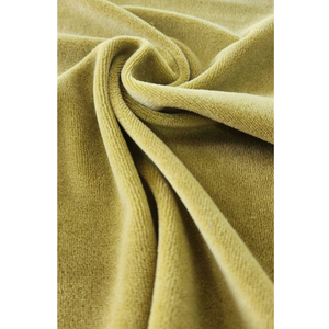 ผ้าถักคอตตอนเนื้อเหนียวสำหรับทำสิ่งทอผ้ากำมะหยี่240gsm พรีเมี่ยม - Product Image 1