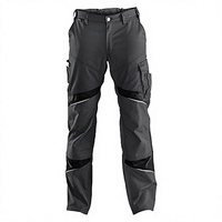 Pantalon de travail haute visibilité pour hommes, en coton Rip-Stop, imprimé UV, avec coutures thermosoudées, détection par détecteur de métal, personnalisable