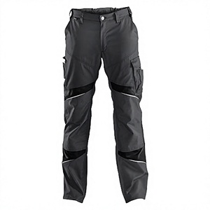 Pantalon de travail haute visibilité pour hommes, en coton Rip-Stop, imprimé UV, avec coutures thermosoudées, détection par détecteur de métal, personnalisable - Product Image 2