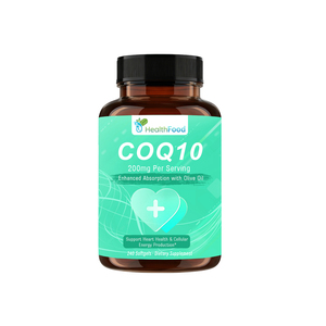 Cápsulas Blandas de COQ10 de Alta Calidad, Mejoran la Producción de Energía Celular y Aumentan la Actividad Antioxidante, Suplemento Dietético - Product Image 1