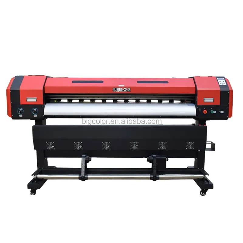 Impresora de inyección de tinta, impresora ecosolvente de alta calidad, 1,6 m, Tx 800