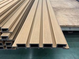 Fournisseurs de bois WPC bon marché, panneau mural WPC, latte WPC, panneaux muraux 3D WPC, panneaux muraux en bois - Product Image 3