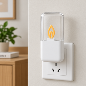 Lámpara Nocturna LED con Sensor de Oscuridad, Directo de Fábrica, 2700K Blanco Cálido, Enchufable, 0.5W de Ahorro de Energía, para Pasillo y Baño - Product Image 2