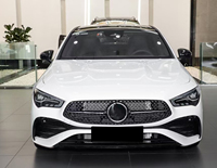 Grille de pare-chocs avant pour Benz CLA Class W118 2024-2025 Noir Style GT