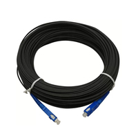 Cable de Conexión Dúplex Blindado FTTA CPRI para Exteriores, Impermeable, 4 Núcleos, PDLC a LC-LC, Cable de Fibra Óptica SM Meta