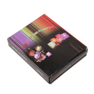 Bagliore multicolore impermeabile <span class=keywords><strong>nel</strong></span> buio scintillante lampeggiante cubetto di ghiaccio, luce riutilizzabile <span class=keywords><strong>cubetti</strong></span> di ghiaccio per le bevande - Product Image 5