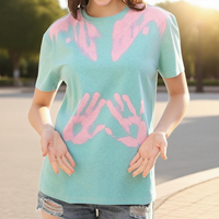 Nouvelle Technique tissu thermochromique température couleur changée vêtements sensibles chemise femme couleurs changeantes t-shirt d'été