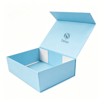Individuelles Logo Hochwertige Rosa Magnetische Faltbare Geschenkboxen mit Schaumstoffeinlage Luxuriöse Kartonverpackung für Schuhe Kleidung Bekleidung
