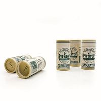 Emballage biodégradable de tube de bâton de déodorant de conteneur de déodorant de torsion vers le haut