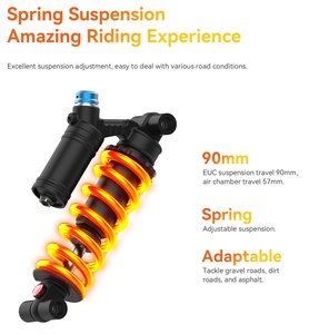 มอเตอร์ไซค์ไฟฟ้าล้อเดียวแบบกันน้ำ รุ่น S19 3500W ความเร็ว 60 กม./ชม. ทรงตัวอัตโนมัติ KS-S19 พกพาสะดวก F18 16x S22 F22 Pro ขายส่ง - Product Image 6