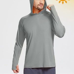 Camisas de Pesca para Hombre con Capucha y Malla Transpirable, Diseño Nuevo, Protección UPF 50, Absorción de Humedad, Manga Larga, Elásticas - Product Image 3