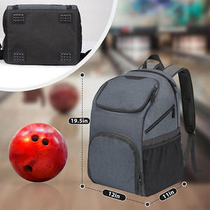 Mochila Deportiva para Bolos - Espaciosa, Protectora y Cómoda, con Compartimentos Especiales para Bola de Bolos y Zapatos - Product Image 2