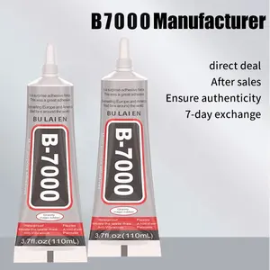 مجوهرات الشاشات من الشركات المصنعة بالجملة، لاصق شفاف B7000-3ml يمكن تصنعه بنفسك