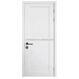 2025 nuevo diseño moderno de roble macizo de teca Cheer puerta de madera puertas internas compuestas de madera para dormitorio con cerradura inteligente - Product Image 6