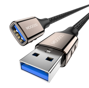 Mogood USB Nam để USB Nam Nữ Cáp ổ cứng Thùng KVM DVD Player TV máy tính xách tay mát bện truyền dữ liệu tốc độ cao - Product Image 2