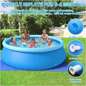 <span class=keywords><strong>Piscine</strong></span> <span class=keywords><strong>gonflable</strong></span> portable géante 305*76CM en PVC pour enfants, idéale pour l'extérieur – Fabriquée en Chine - Product Image 4