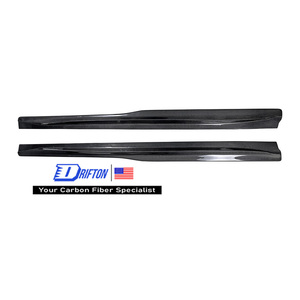PSM Style Carbon Fiber Sports <b>Side</b> Skirt for for M4 F82 F83 2014-2020 Glossy & Matte Finish - Product Image 4