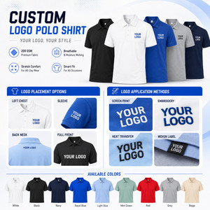 Camiseta Polo de Rendimiento con Logotipo Personalizado, 13% Spandex, para Hombre, Elástica en 4 Direcciones, Secado Rápido, Uniforme de Golf, Venta al Por Mayor, Tallas S-4XL, Blanca - Product Image 2