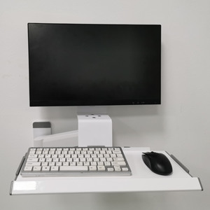 Meisonic T9-MA01KB Argent – Support mural tout-en-un pour moniteur industriel, <span class=keywords><strong>bras</strong></span> de fixation pour écran tactile et <span class=keywords><strong>ordinateur</strong></span> de bureau - Product Image 4