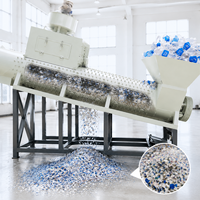 PET-Flaschen-Etikettenentferner Lufttrocken-Separator Kunststoff-Entfernungs- und Abziehmaschine/PET-Etiketten Kunststoff-Recycling 500 bis 2000 kg