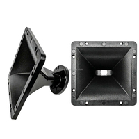 Corne professionnelle en plastique à haute fréquence, ouverture de gorge 26 mm, base carrée, accessoires audio professionnels