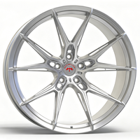 Jante en alliage forgée concave profonde personnalisée SL 22X12 24X14 pouces 5x150 6X139.7 8X170 monobloc argent brossé pour GMC Sierra 2500