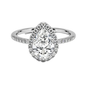 Stylish <b>Crystal</b> Silver <b>Ring</b> for Women Wedding Party Engagement Anniversary Gift Jewelry - Product Image 3