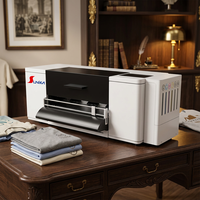 Impresora DTF Sunika F1080 de 12 Pulgadas, Sin Software RIP, Sin PC, Totalmente Automática, para Camisetas y Ropa, Tinta Blanca, Control por Aplicación