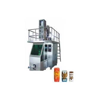 Máquina de embalagem automática de leite líquido 125ml, máquina de enchimento aseptica para leite