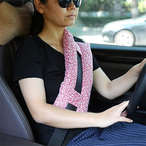 Almohadillas ajustables para hombros de coche, fundas protectoras para cinturón de seguridad, almohada para cinturón de seguridad de coche para mujeres con mastectomía en post-recuperación - Product Image 5
