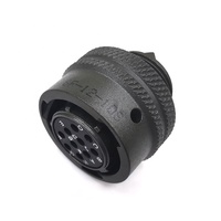 Connecteur automobile haute tension de type DIN Mil-DTL-26482, raccord à baïonnette MS3116, prise vert militaire