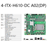 H81 Dual Channel Ddr4 M12U Low Consumption X86 ITX CPU Motherboard
