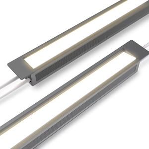 Luminaire LED linéaire encastré pour piste de danse, montage en surface ou encastré, en aluminium durable - Product Image 1