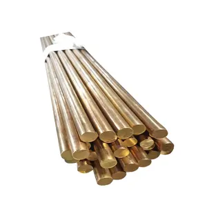 Thin brass copper rod bar 99.9% ASTM B111 C70600 C71500 C11000 1 inch pure solid copper square hexagonal round bar suppliers