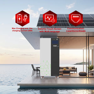 סוללת MOTOMA 51.2V 320Ah 16kWh LiFePO4 ליתיום יון פוספט, 8000 מחזורי פריקה עמוקים, סוללת אחסון אנרגיה סולארית לרצפה/קיר - Product Image 2