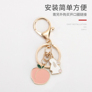 Juego de llaveros con cierre de langosta, 3 piezas, anillo de cadena de metal para hacer pulseras, accesorios de joyería - Product Image 4