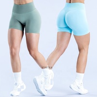 Ensemble de sport pour femme avec logo personnalisé, comprenant un soutien-gorge de sport, un legging long sans couture pour le fitness et le yoga, un short de sport et un legging push-up pour le fitness, idéal pour l'entraînement, le Pilates et le yoga.