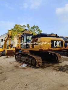 รถขุดไฮดรอลิกแบบตีนตะขาบ CAT340D มือสอง พร้อมเครื่องยนต์และปั๊ม - รับประกัน 1 ปี อุปกรณ์เคลื่อนย้ายดินขนาดใหญ่ - Product Image 4
