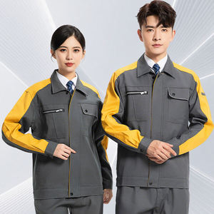 Vêtements <span class=keywords><strong>de</strong></span> <span class=keywords><strong>travail</strong></span> pour hommes et femmes, veste en coton sur mesure, manteau haute visibilité, vêtements <span class=keywords><strong>de</strong></span> protection pour atelier et usine - Product Image 1