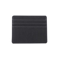 Porte-cartes élégant et léger de haute qualité avec plusieurs compartiments en cuir PU pour femmes et hommes
