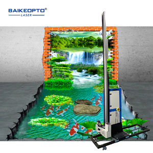 เครื่องพิมพ์ผนังแบบ2-in-1, เครื่องพิมพ์ผนังผนังแบบครบวงจรเครื่องพิมพ์อิงค์เจ็ทหมึกยูวีประหยัดค่าใช้จ่าย GP400 - Product Image 1