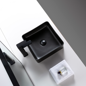 Lavelli bagno di lavaggio <span class=keywords><strong>lavandino</strong></span> <span class=keywords><strong>da</strong></span> <span class=keywords><strong>appoggio</strong></span> lavabo bagno quadrato ciotola del dispersore - Product Image 5