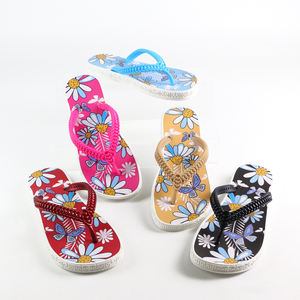 Nuevos Estilos de Sandalias Hawaianas de PVC para Mujer, Pantuflas de Casa, Chanclas para Mujer - Product Image 1