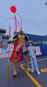 Trung Quốc phong cách mặc Monkey King Sun Wukong The Monkey King Transformers Robot trang phục - Product Image 6