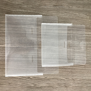 Transparent Box Mini MOQ Clear Plastic PVC Packaging Boxes High Transparent PET RPET Plastic Retail Packaging Box