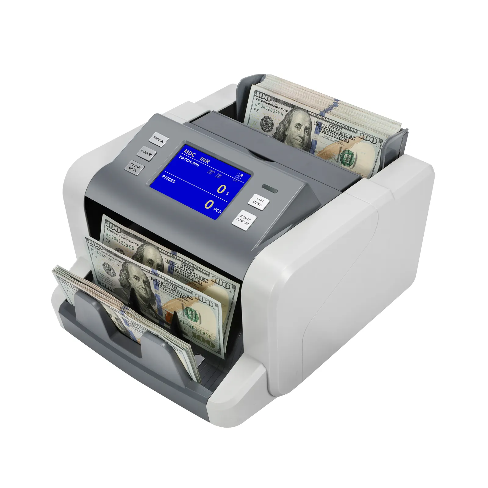 HL-P80 Wholesale Customization Bill Counter Cash Bill Counting euro bill counter with single CIS UV MG IR