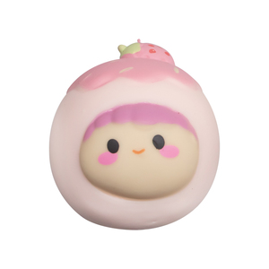 Fancy Squeeze Strawberry Toy TPR <b>Material</b> for Family Stress Relief for Age Range 5 to 14 Years for Adult - Product Image 1