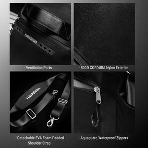 <span class=keywords><strong>Bolsa</strong></span> <span class=keywords><strong>de</strong></span> deporte, <span class=keywords><strong>bolsa</strong></span> <span class=keywords><strong>de</strong></span> fitness negra <span class=keywords><strong>de</strong></span> <span class=keywords><strong>50</strong></span> <span class=keywords><strong>litros</strong></span>, <span class=keywords><strong>bolsa</strong></span> <span class=keywords><strong>de</strong></span> equipaje con 7 bolsillos con cremallera, para viajes, boxeo, taekwondo, Muay Thai, <span class=keywords><strong>de</strong></span> gran capacidad - Product Image 6